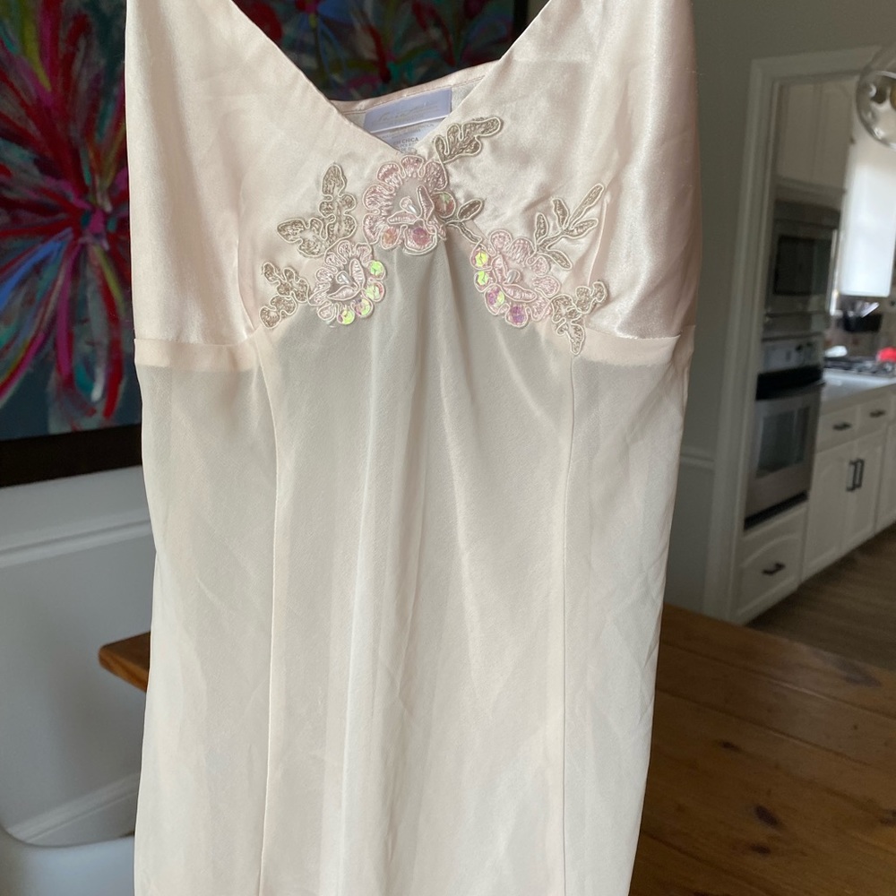 Cute lingerie slip dress